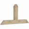 Ekena Millwork Portland Rough Sawn Timber Gable Bracket, Douglas Fir, 60"W x 30"H x 4"D x 6"F, 12/12 Pitch GBW060X30X0406POR00RDF - alternate 3